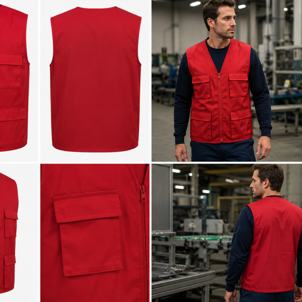 GILET DE TRAVAIL MULTIPOCHES