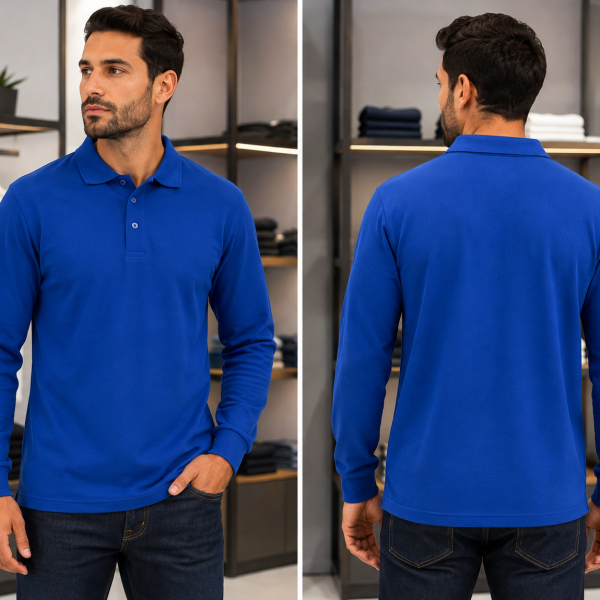POLO MANCHES LONGUES